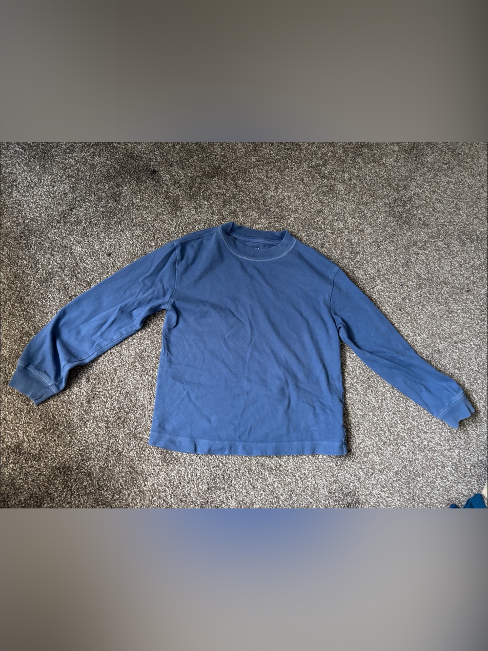GAP Boys Long Sleeve Tee in Blue